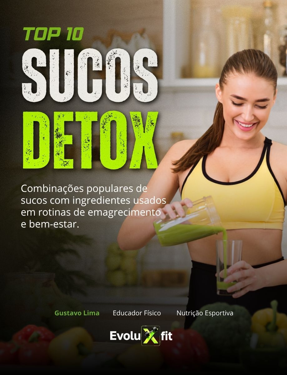 Capa do ebook Top 10 Sucos Detox