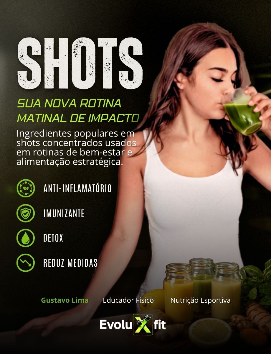 Capa do ebook Shots Emagrecedores